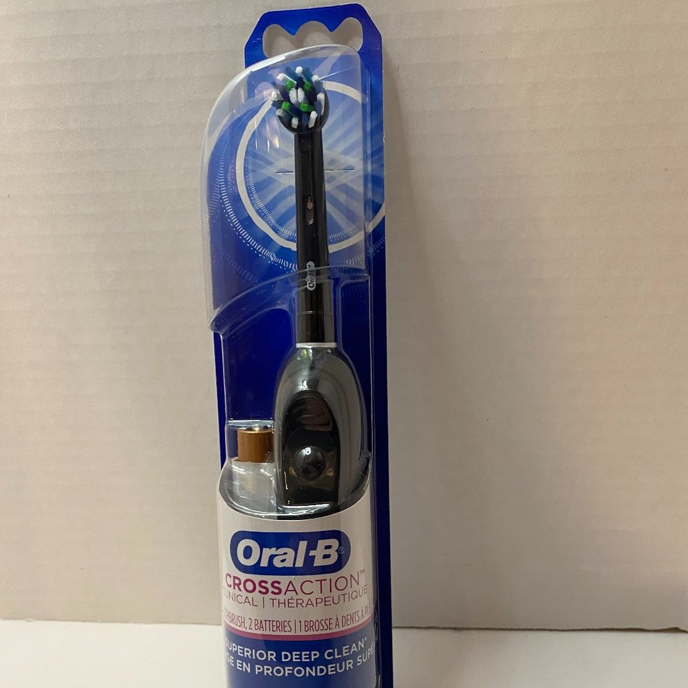 COPY - New Oral-B Clinical CrossAction Superior Deep Clean Power Toothbrush
